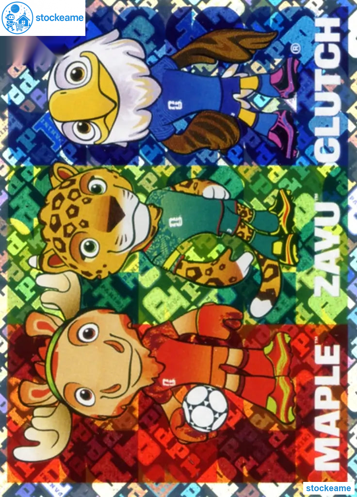FWC003 - Official Mascots | FIFA World Cup 2026 | Panini World Cup 2026 Foil Sticker - Image 2