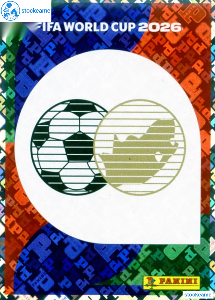 RSA001 - Emblem | South Africa | Panini World Cup 2026 Foil Sticker - Image 2