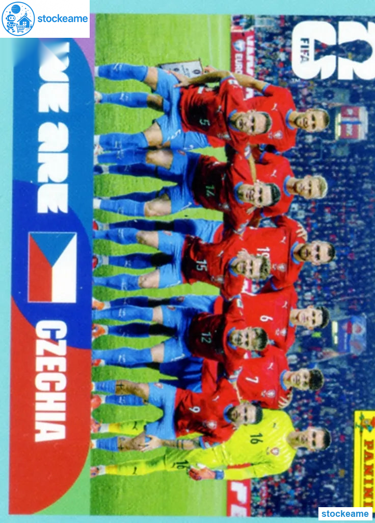 CZE013 - Team Photo | Czechia | Panini World Cup 2026 Base Sticker - Image 2