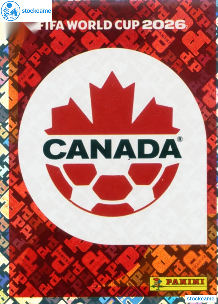 CAN001 - Emblem | Canada | Panini World Cup 2026 Foil Sticker - Image 2