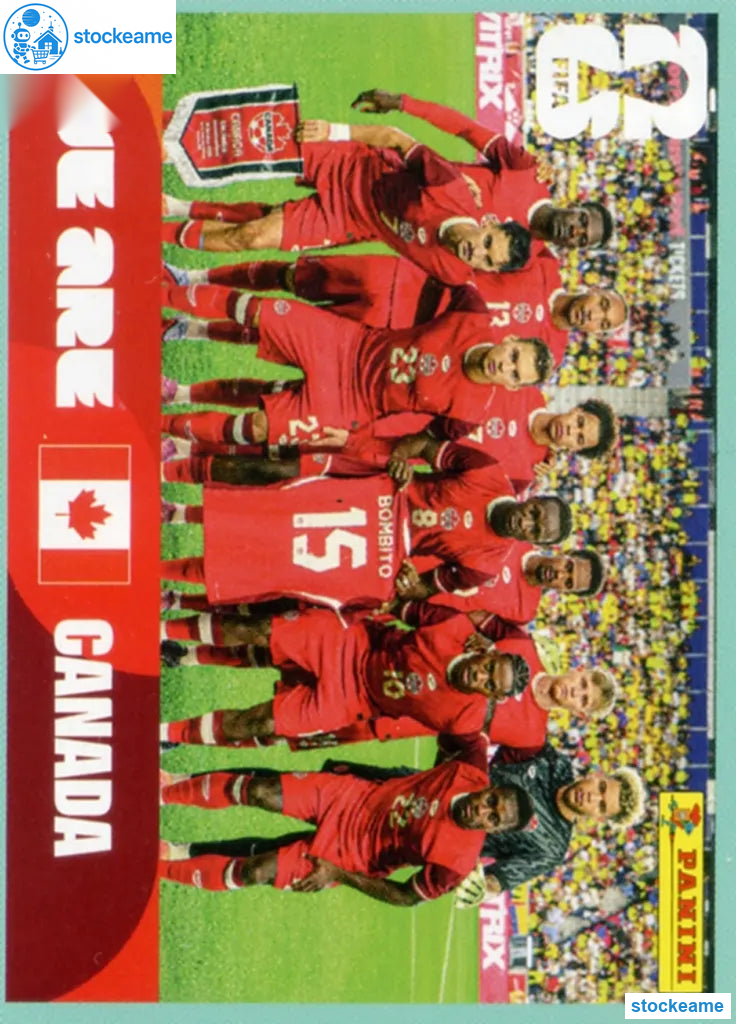 CAN013 - Team Photo | Canada | Panini World Cup 2026 Base Sticker - Image 2