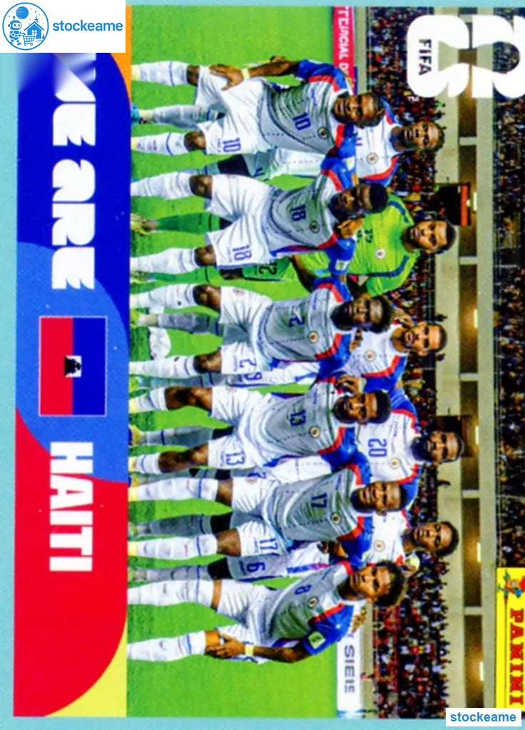 HAI013 - Team Photo | Haiti | Panini World Cup 2026 Base Sticker - Image 2