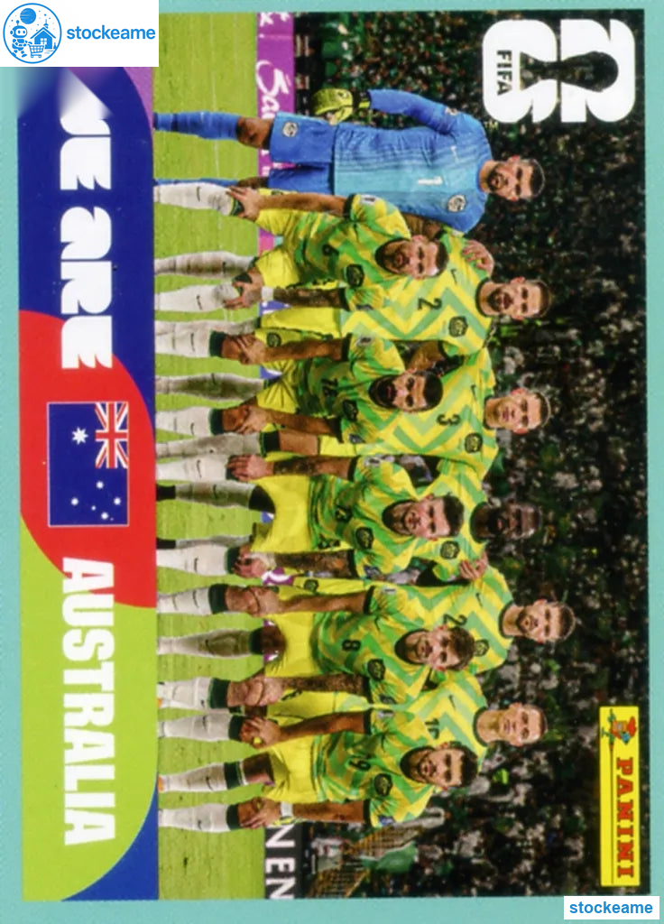 AUS013 - Team Photo | Australia | Panini World Cup 2026 Base Sticker - Image 2