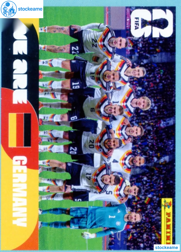 GER013 - Team Photo | Germany | Panini World Cup 2026 Base Sticker - Image 2