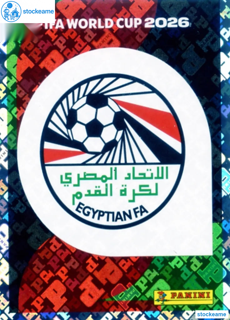 EGY001 - Emblem | Egypt | Panini World Cup 2026 Foil Sticker - Image 2