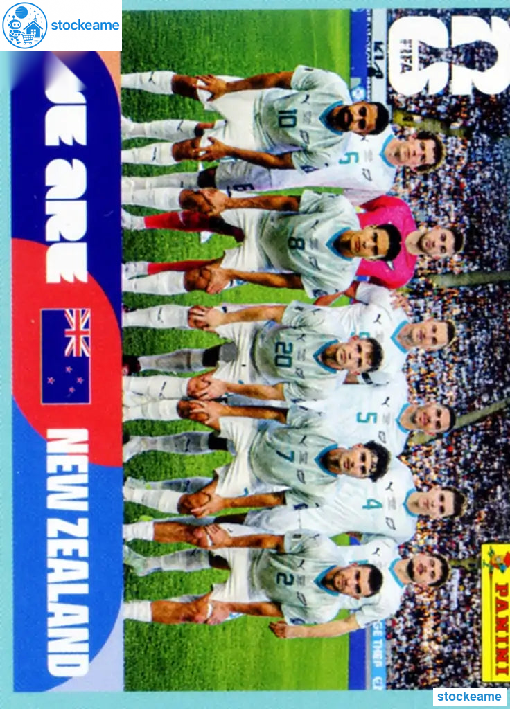 NZL013 - Team Photo | New Zealand | Panini World Cup 2026 Base Sticker - Image 2