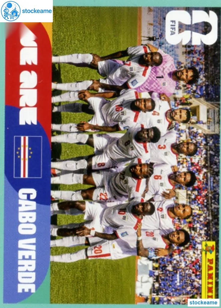 CPV013 - Team Photo | Cape Verde | Panini World Cup 2026 Base Sticker - Image 2