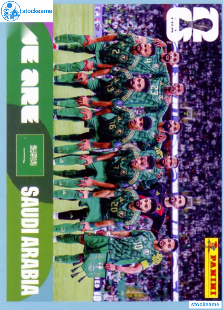 KSA013 - Team Photo | Saudi Arabia | Panini World Cup 2026 Base Sticker - Image 2