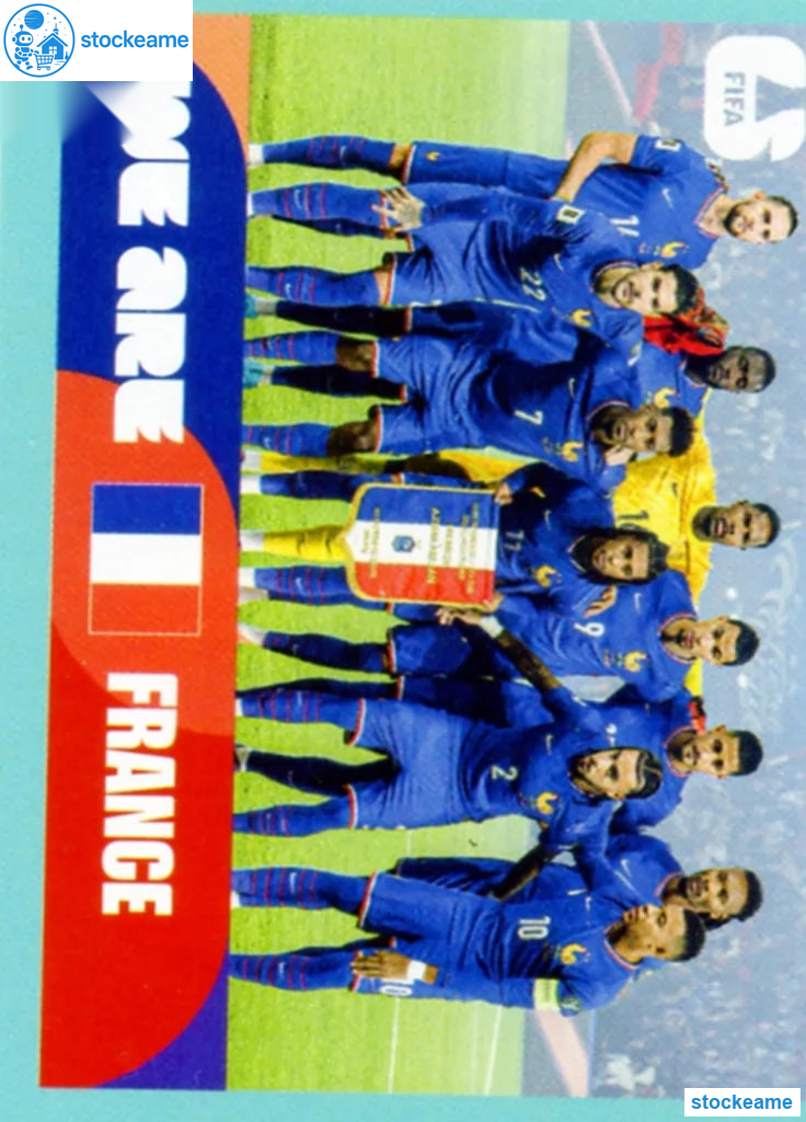 FRA013 - Team Photo | France | Panini World Cup 2026 Base Sticker - Image 2