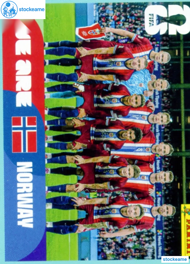 NOR013 - Team Photo | Norway | Panini World Cup 2026 Base Sticker - Image 2