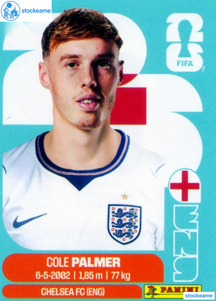 ENG012 - Cole Palmer | England | Panini World Cup 2026 Base Sticker - Image 2