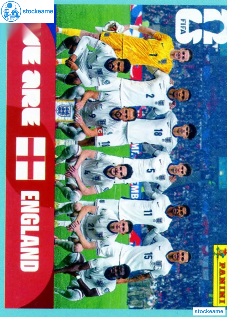 ENG013 - Team Photo | England | Panini World Cup 2026 Base Sticker - Image 2
