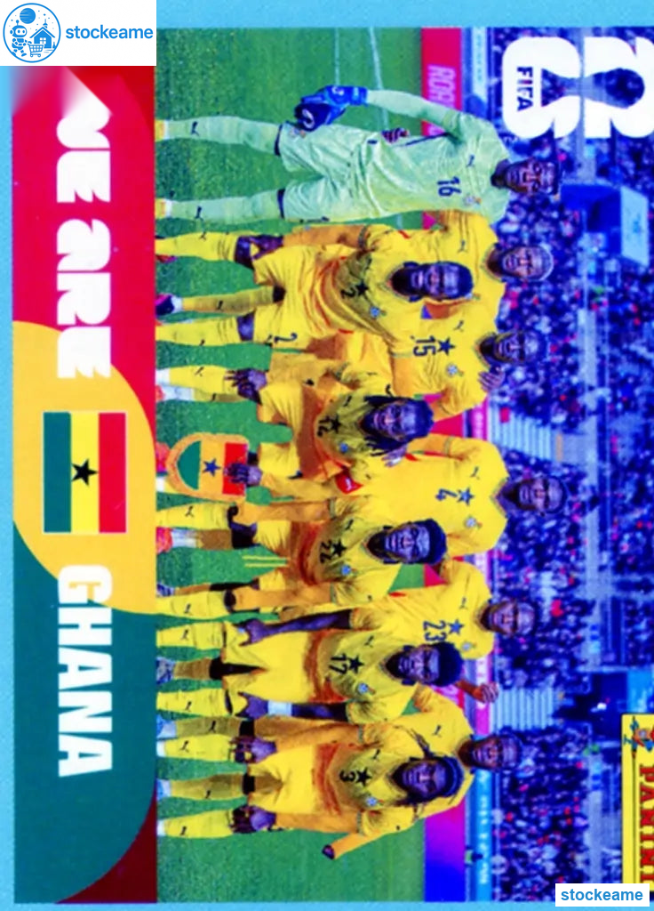 GHA013 - Team Photo | Ghana | Panini World Cup 2026 Base Sticker - Image 2