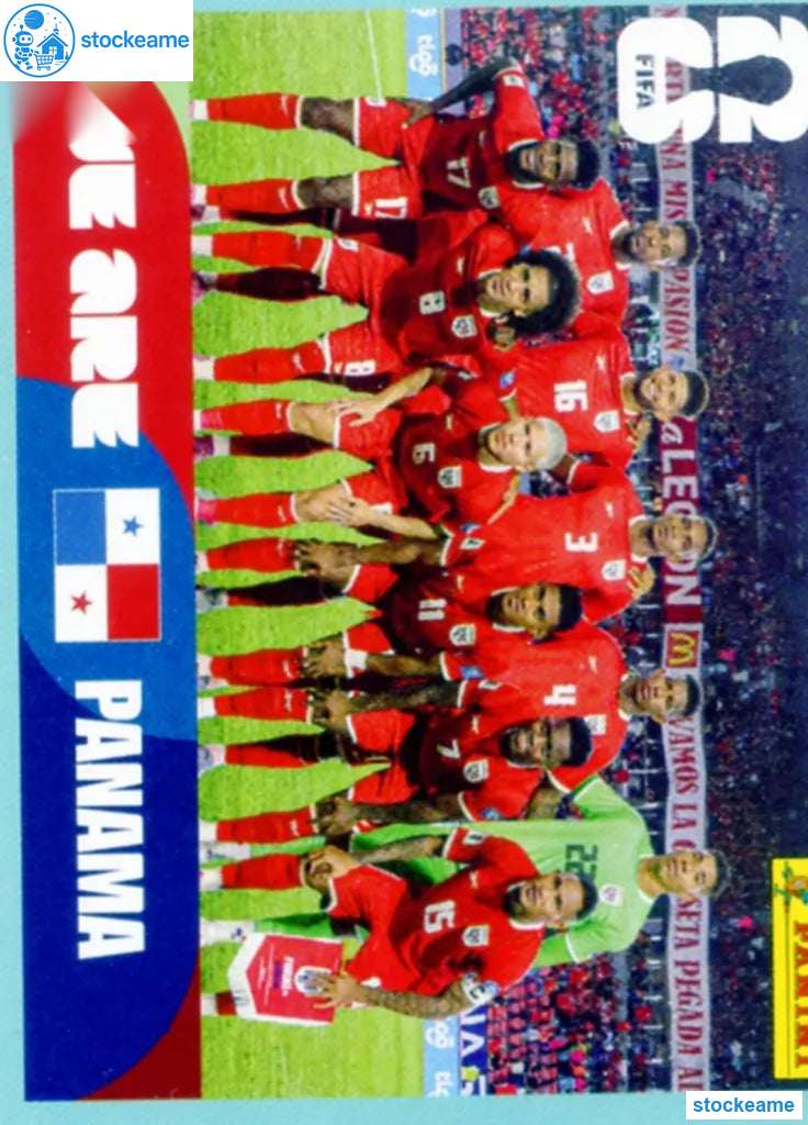 PAN013 - Team Photo | Panama | Panini World Cup 2026 Base Sticker - Image 2