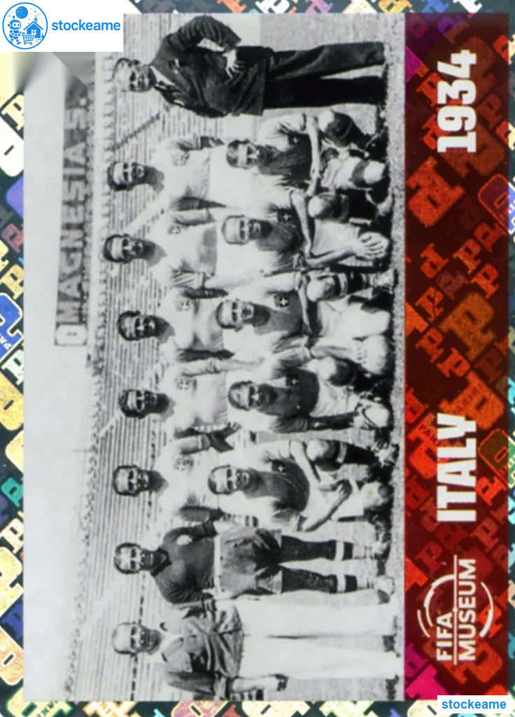 FWC009 - Italy 1934 | FIFA World Cup History | Panini World Cup 2026 Foil Sticker - Image 2