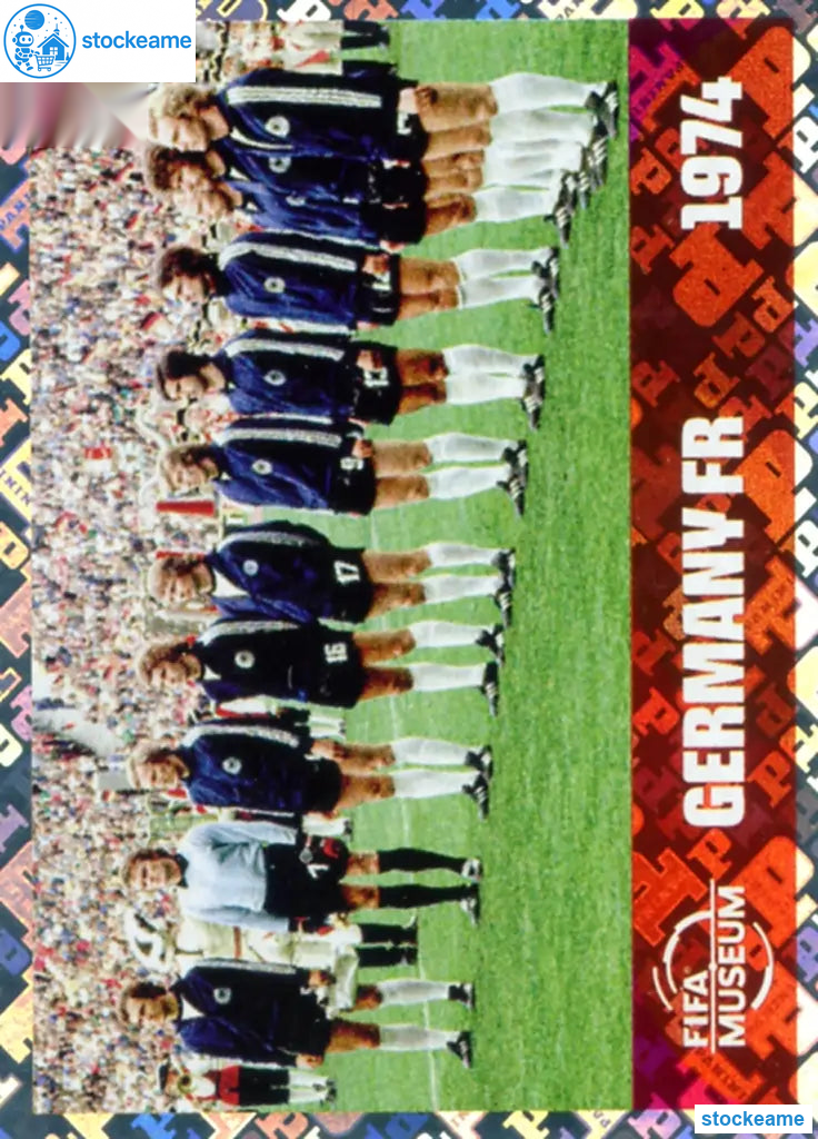 FWC013 - West Germany 1974 | FIFA World Cup History | Panini World Cup 2026 Foil Sticker - Image 2