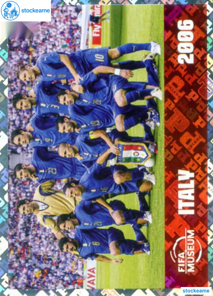 FWC017 - Italy 2006 | FIFA World Cup History | Panini World Cup 2026 Foil Sticker - Image 2