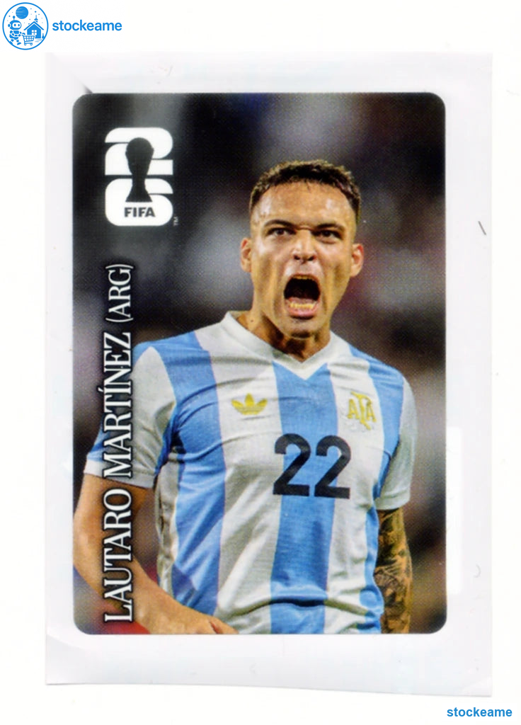 CC-SRB001 - Lautaro Martínez | Argentina | Panini World Cup 2026 Coca-Cola Sticker - Image 2