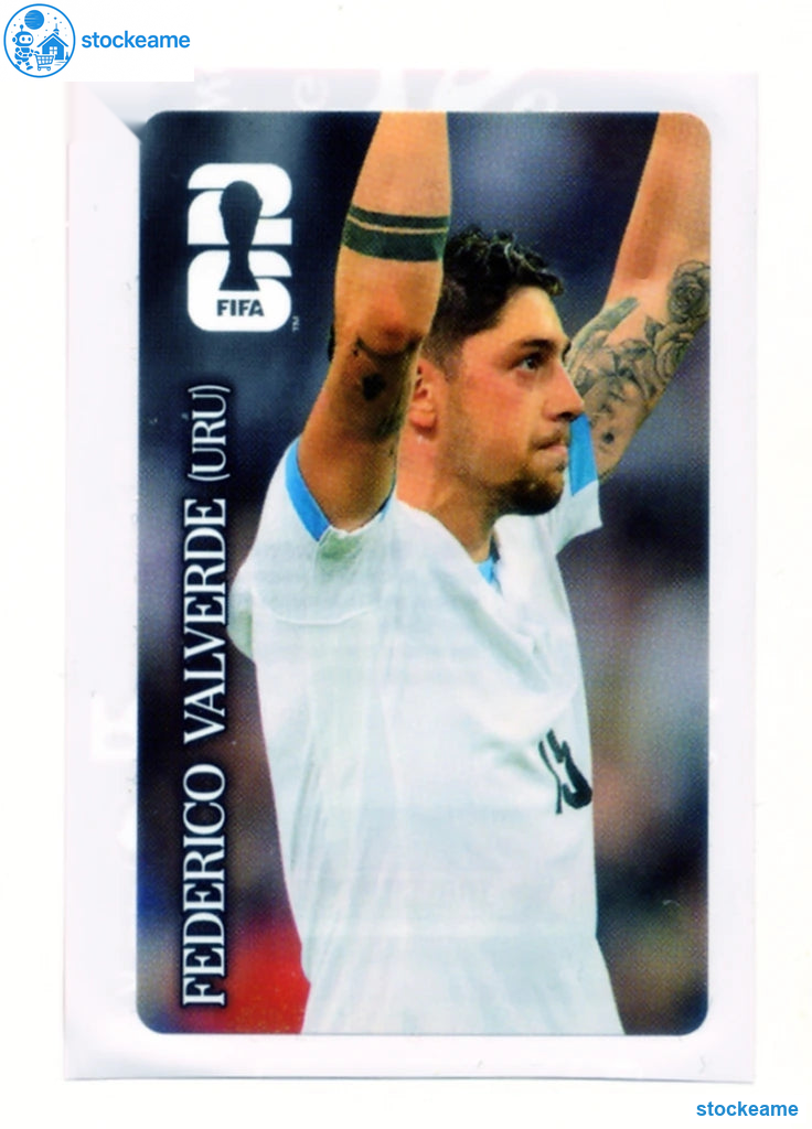 CC-SRB012 - Federico Valverde | Uruguay | Panini World Cup 2026 Coca-Cola Sticker - Image 2