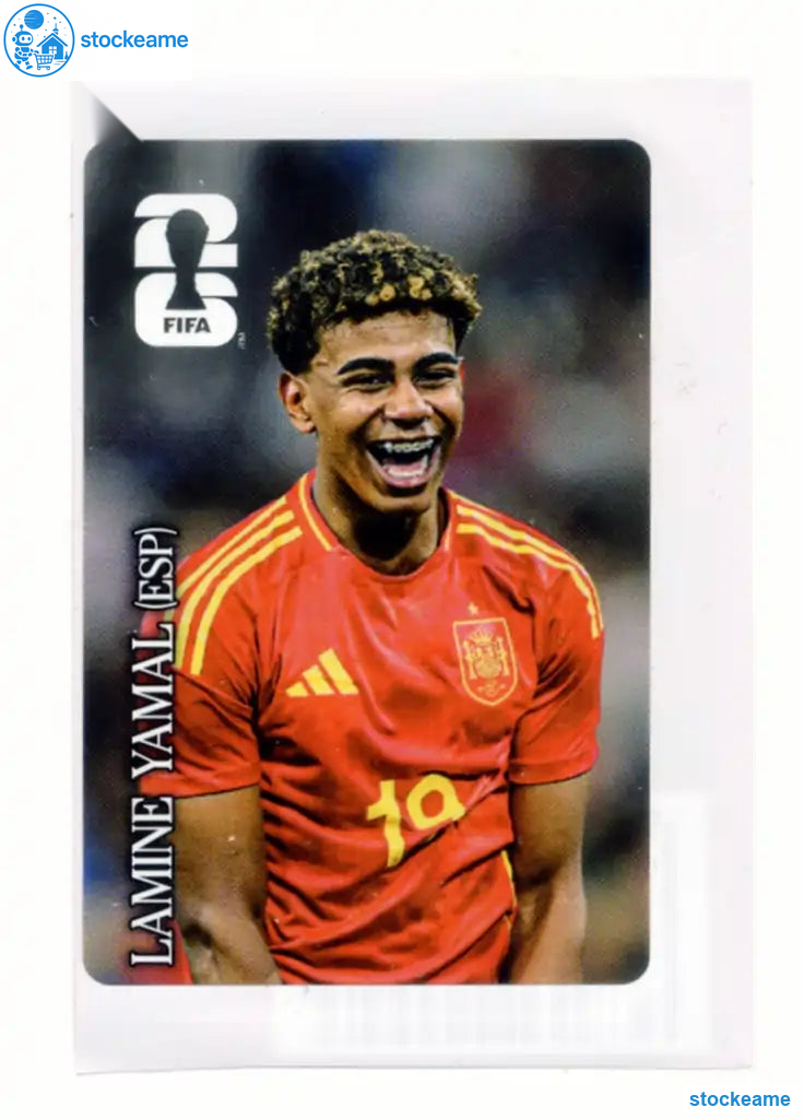 CC-ESP001 - Lamine Yamal | Spain | Panini World Cup 2026 Coca-Cola Sticker - Image 2