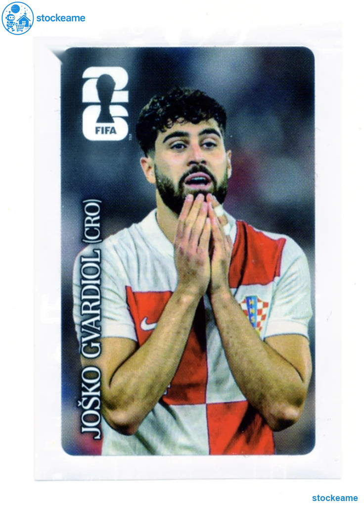 CC-ESP004 - Josko Gvardiol | Croatia | Panini World Cup 2026 Coca-Cola Sticker - Image 2