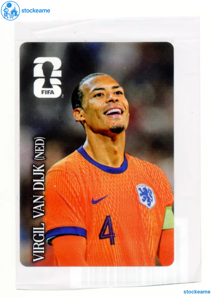 CC-ESP006 - Virgil van Dijk | Netherlands | Panini World Cup 2026 Coca-Cola Sticker - Image 2