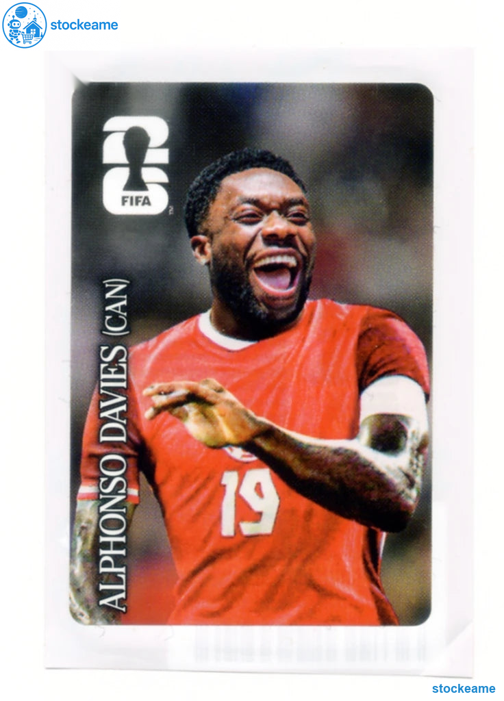 CC-ESP007 - Alphonso Davies | Canada | Panini World Cup 2026 Coca-Cola Sticker - Image 2