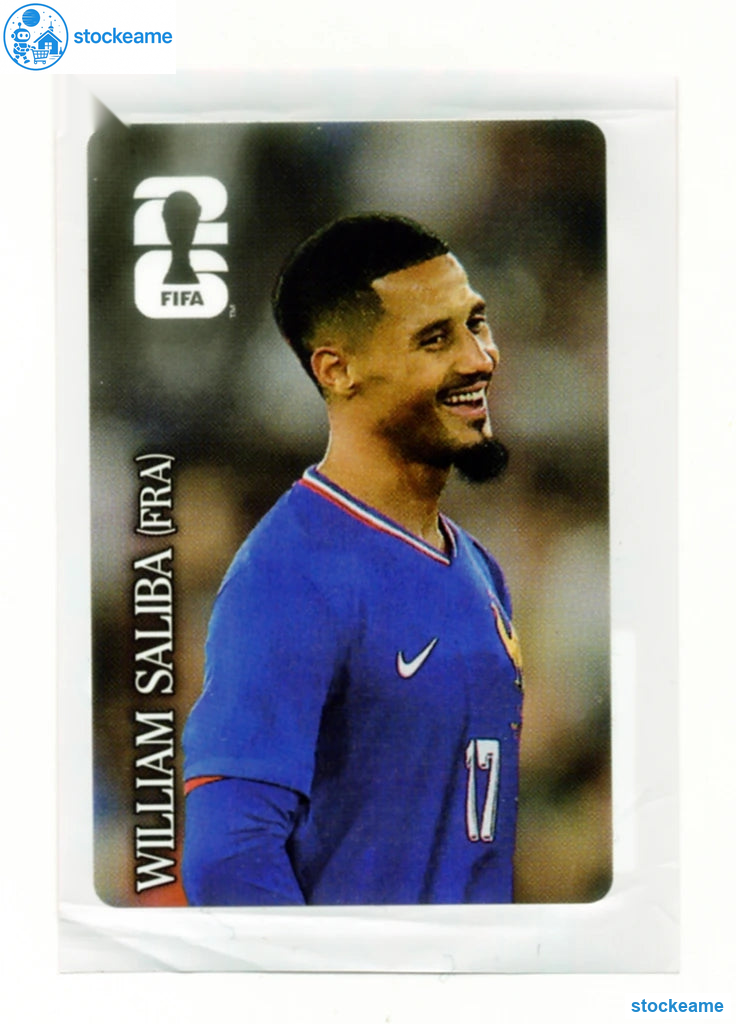 CC-ESP009 - William Saliba | France | Panini World Cup 2026 Coca-Cola Sticker - Image 2