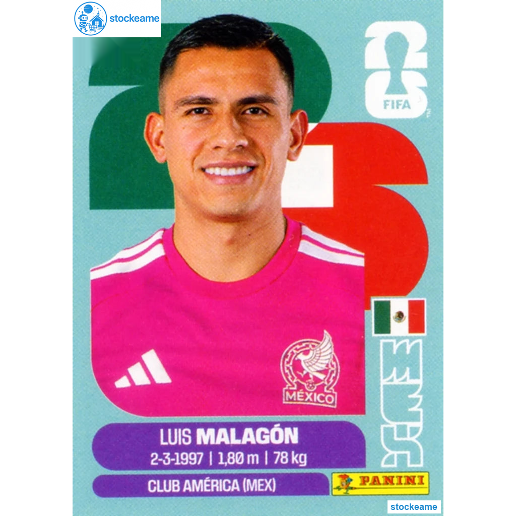 MEX002 - Luis Malagón | Mexico | Panini World Cup 2026 Base Sticker