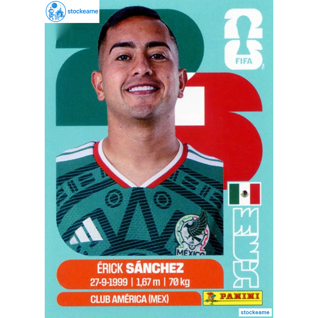 MEX014 - Érick Sánchez | Mexico | Panini World Cup 2026 Base Sticker