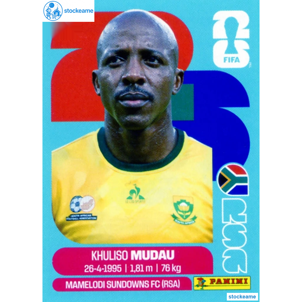 RSA009 - Khuliso Mudau | South Africa | Panini World Cup 2026 Base Sticker