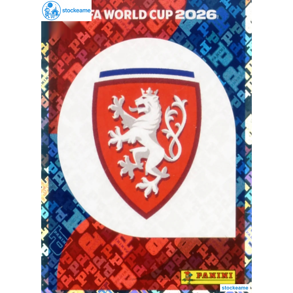 CZE001 - Emblem | Czechia | Panini World Cup 2026 Foil Sticker