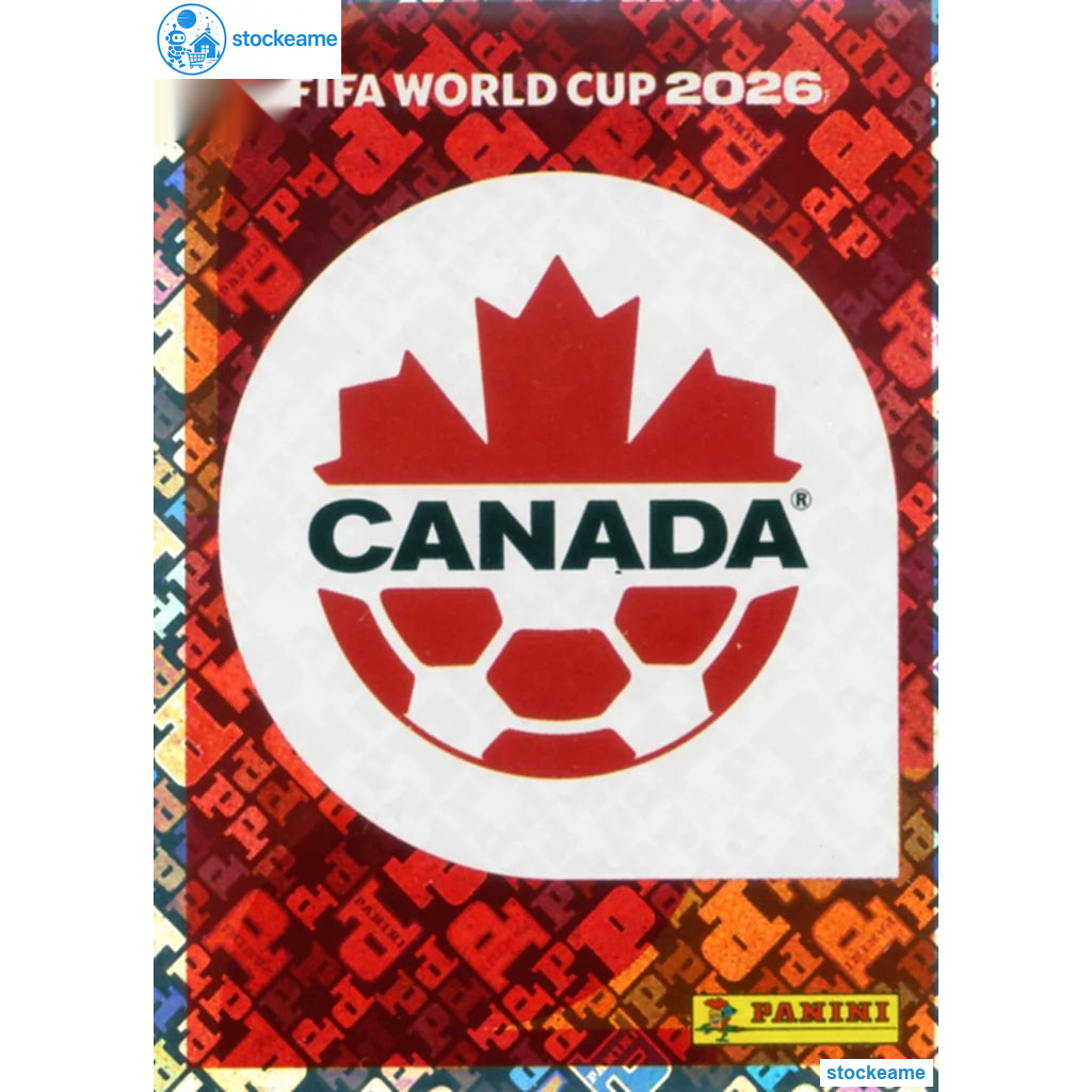 CAN001 - Emblem | Canada | Panini World Cup 2026 Foil Sticker