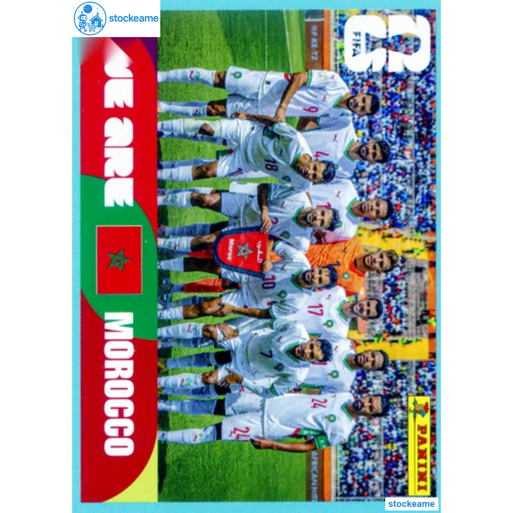 MAR013 - Team Photo | Morocco | Panini World Cup 2026 Base Sticker