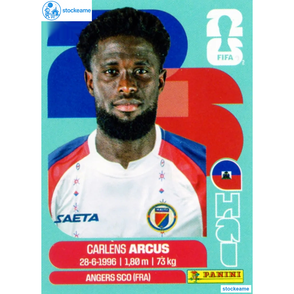 HAI003 - Carlens Arcus | Haiti | Panini World Cup 2026 Base Sticker