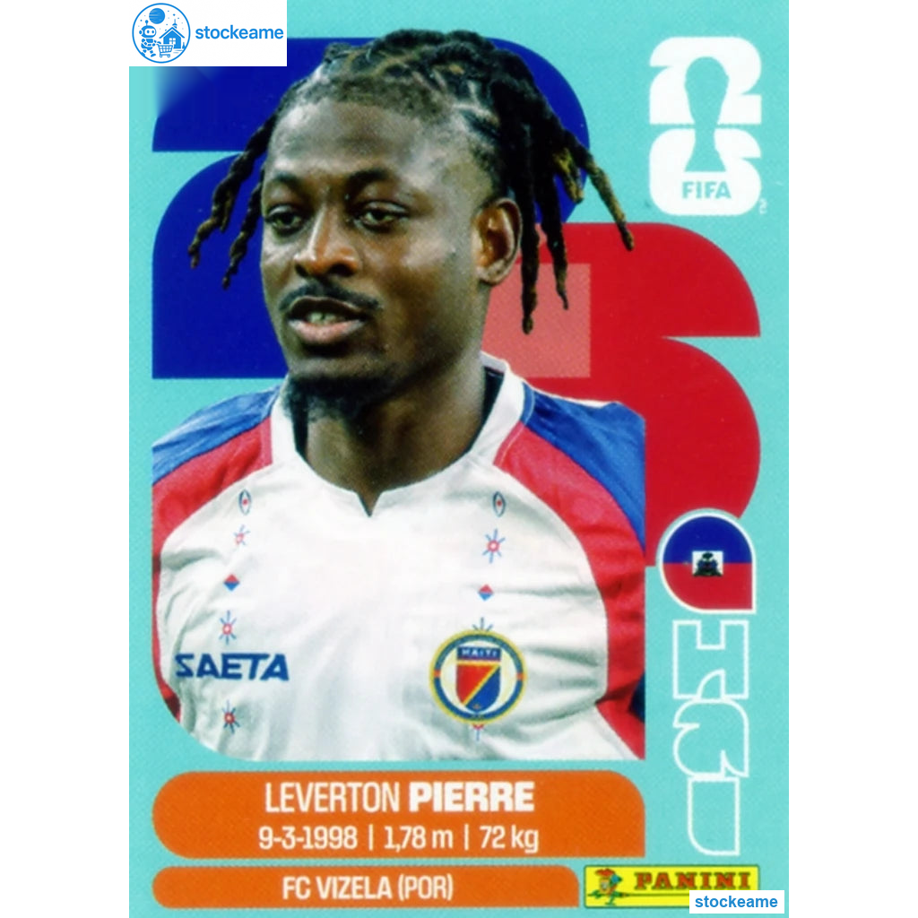 HAI010 - Leverton Pierre | Haiti | Panini World Cup 2026 Base Sticker