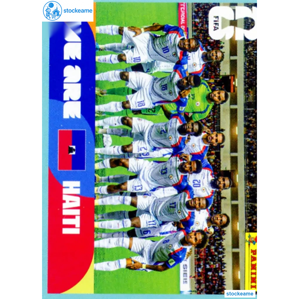 HAI013 - Team Photo | Haiti | Panini World Cup 2026 Base Sticker