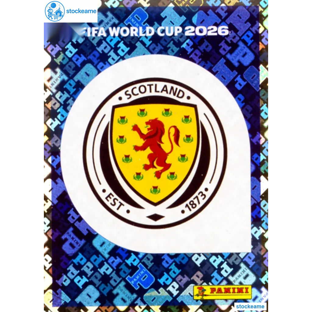 SCO001 - Emblem | Scotland | Panini World Cup 2026 Foil Sticker