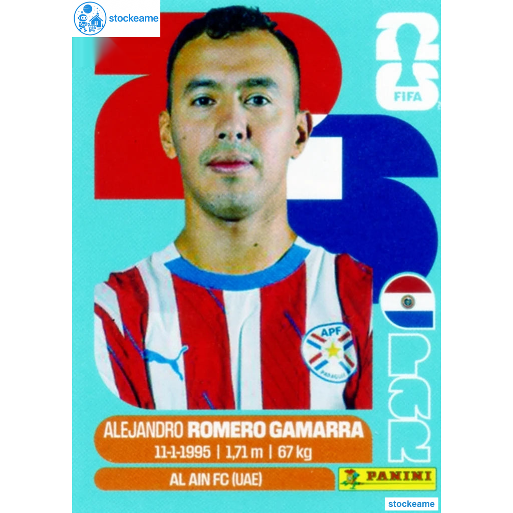 PAR016 - Alejandro Romero Gamarra | Paraguay | Panini World Cup 2026 Base Sticker