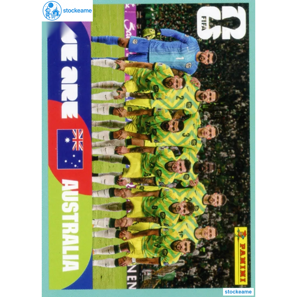 AUS013 - Team Photo | Australia | Panini World Cup 2026 Base Sticker