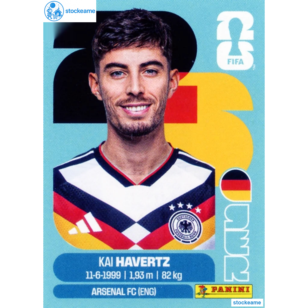 GER017 - Kai Havertz | Germany | Panini World Cup 2026 Base Sticker
