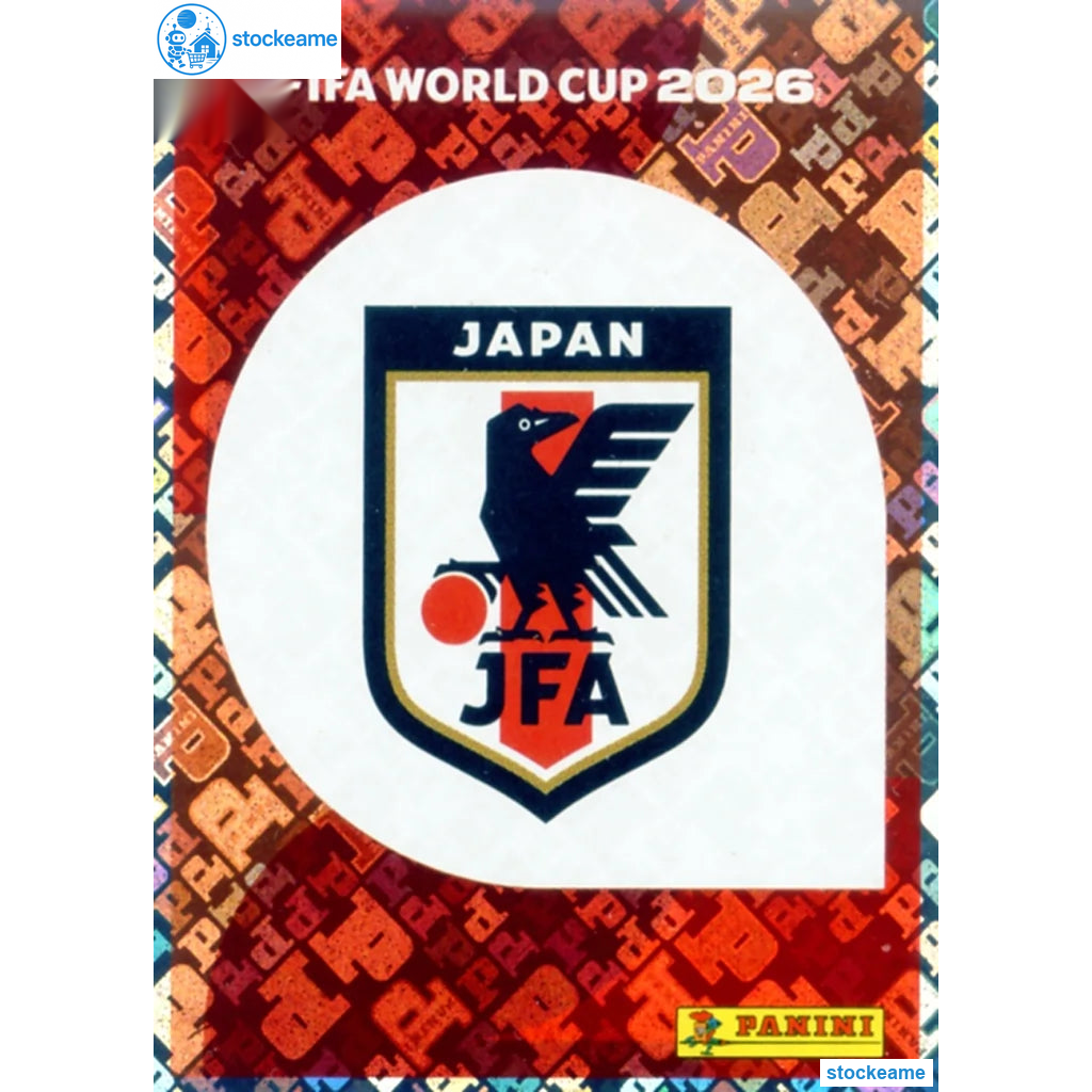 JPN001 - Emblem | Japan | Panini World Cup 2026 Foil Sticker