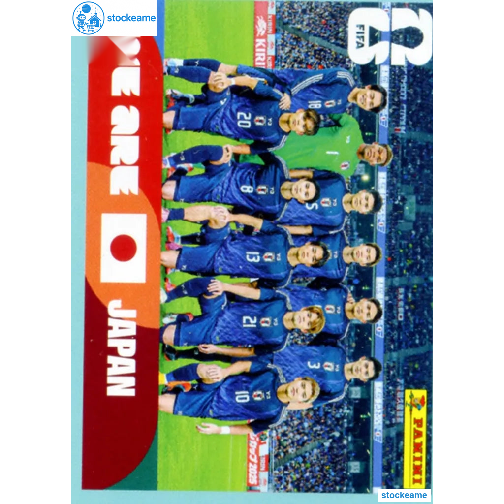 JPN013 - Team Photo | Japan | Panini World Cup 2026 Base Sticker