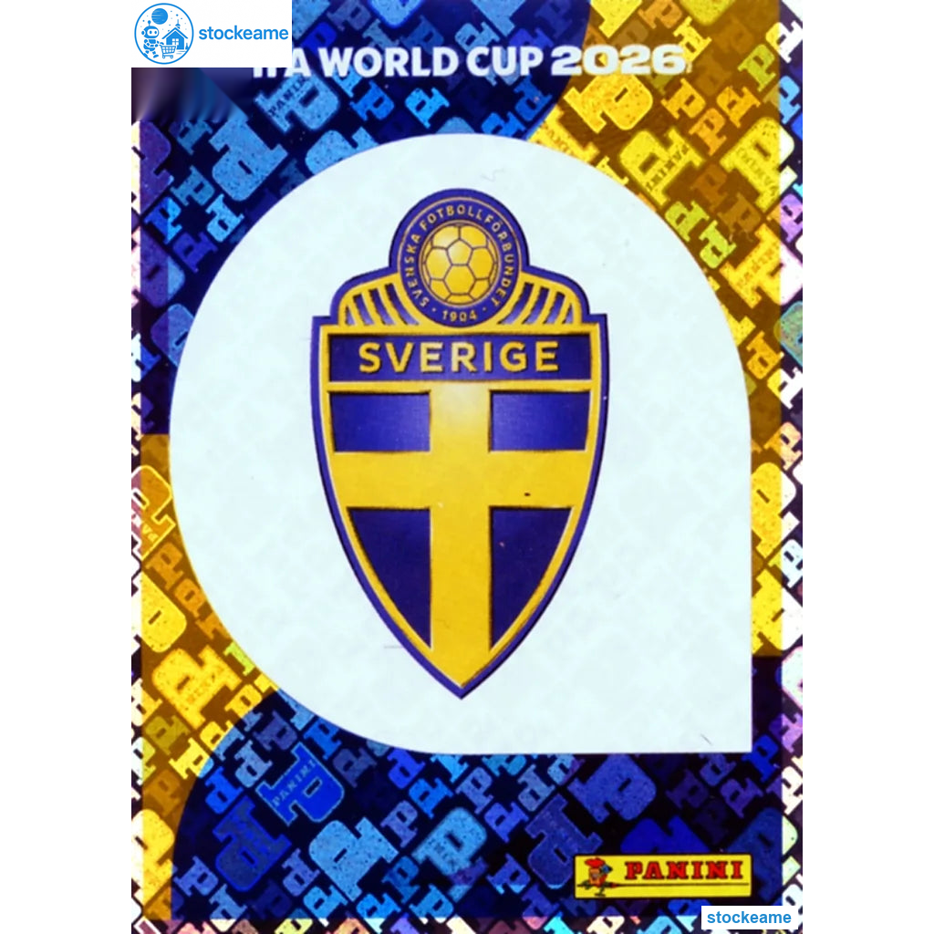 SWE001 - Emblem | Sweden | Panini World Cup 2026 Foil Sticker
