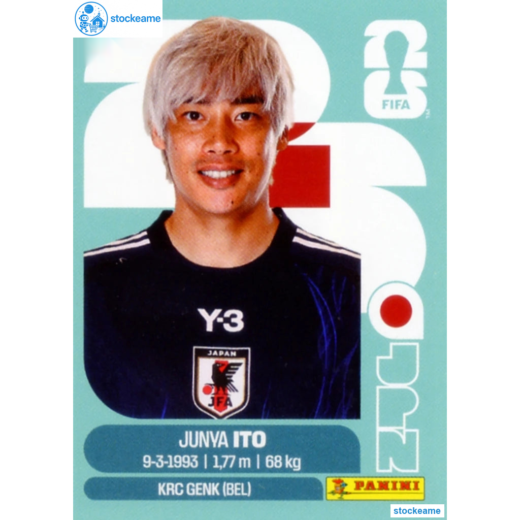 JPN018 - Junya Ito | Japan | Panini World Cup 2026 Base Sticker