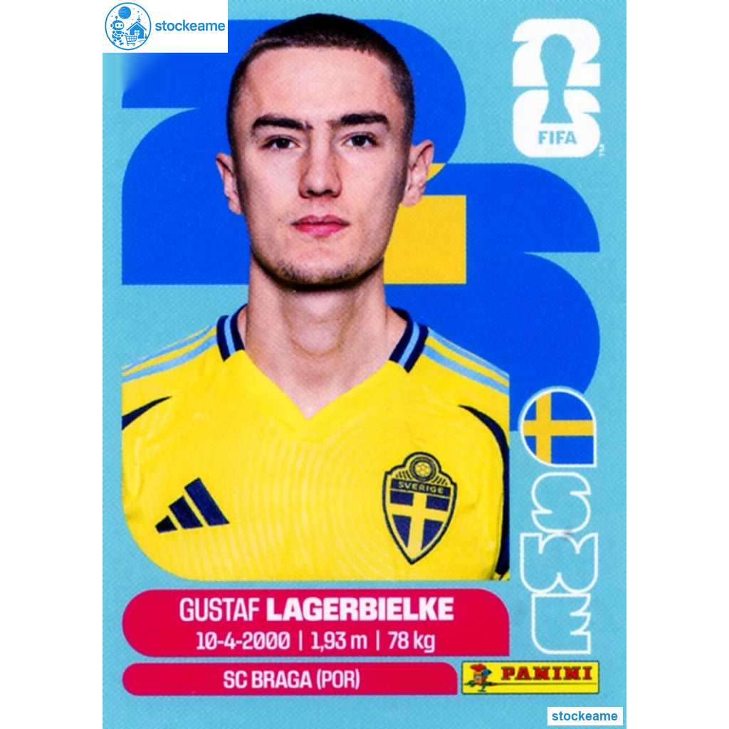 SWE007 - Gustaf Lagerbielke | Sweden | Panini World Cup 2026 Base Sticker