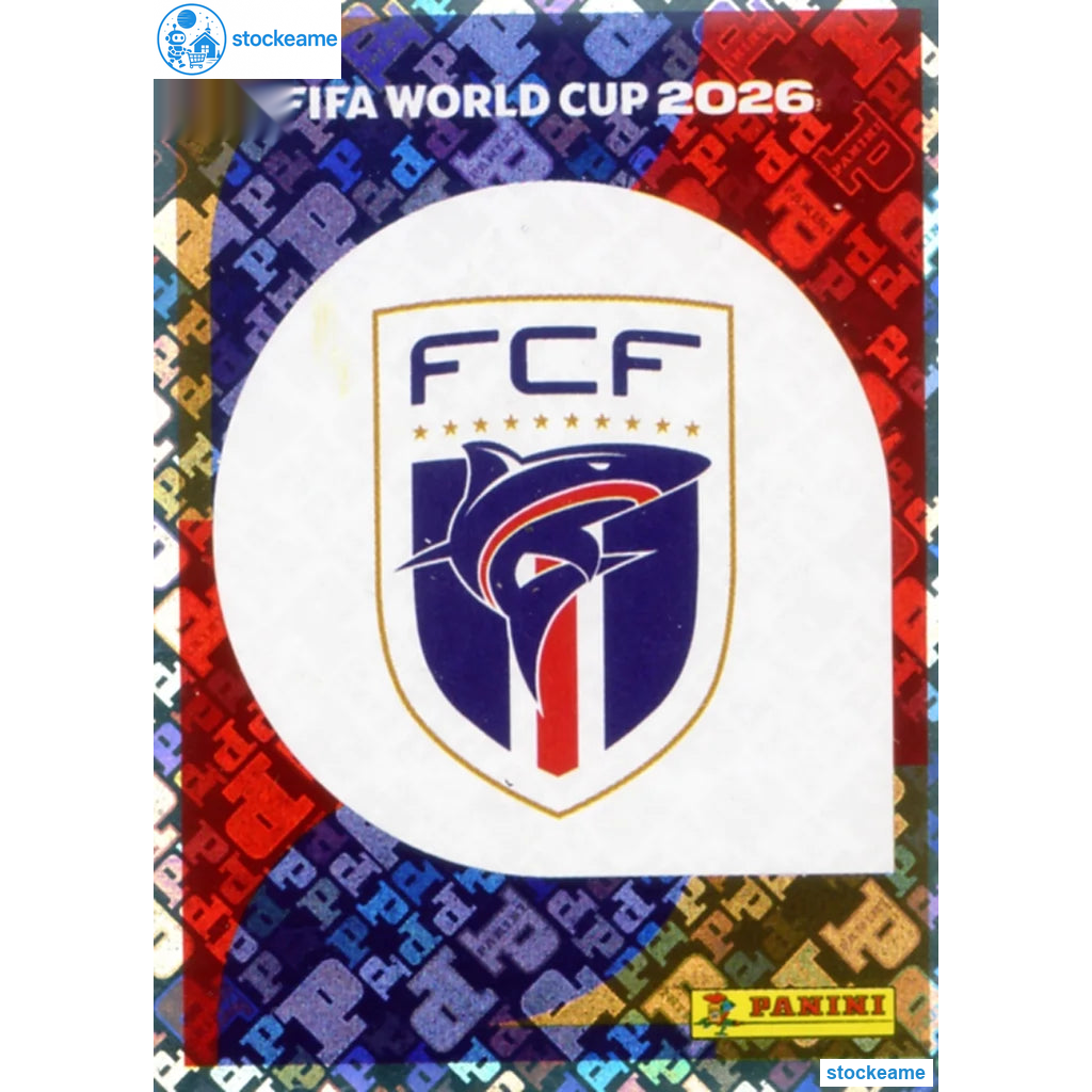 CPV001 - Emblem | Cape Verde | Panini World Cup 2026 Foil Sticker