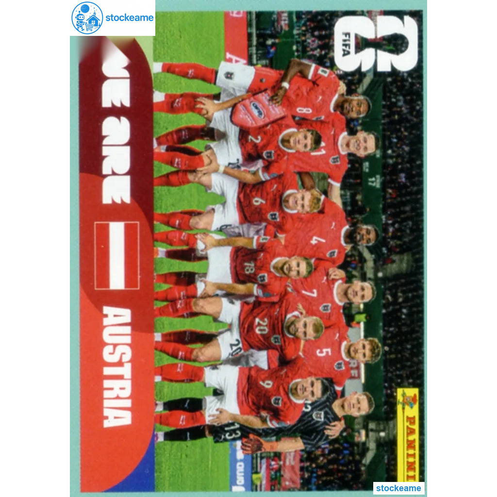 AUT013 - Team Photo | Austria | Panini World Cup 2026 Base Sticker