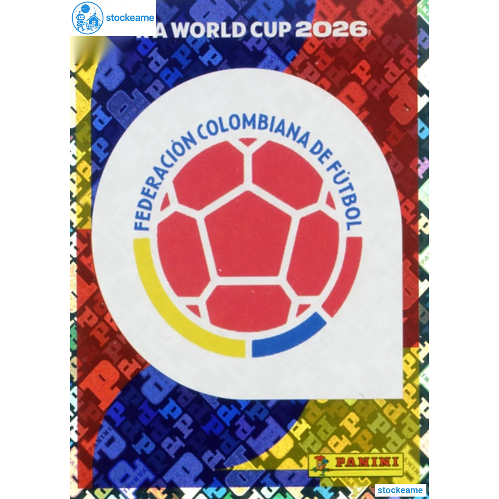COL001 - Emblem | Colombia | Panini World Cup 2026 Foil Sticker