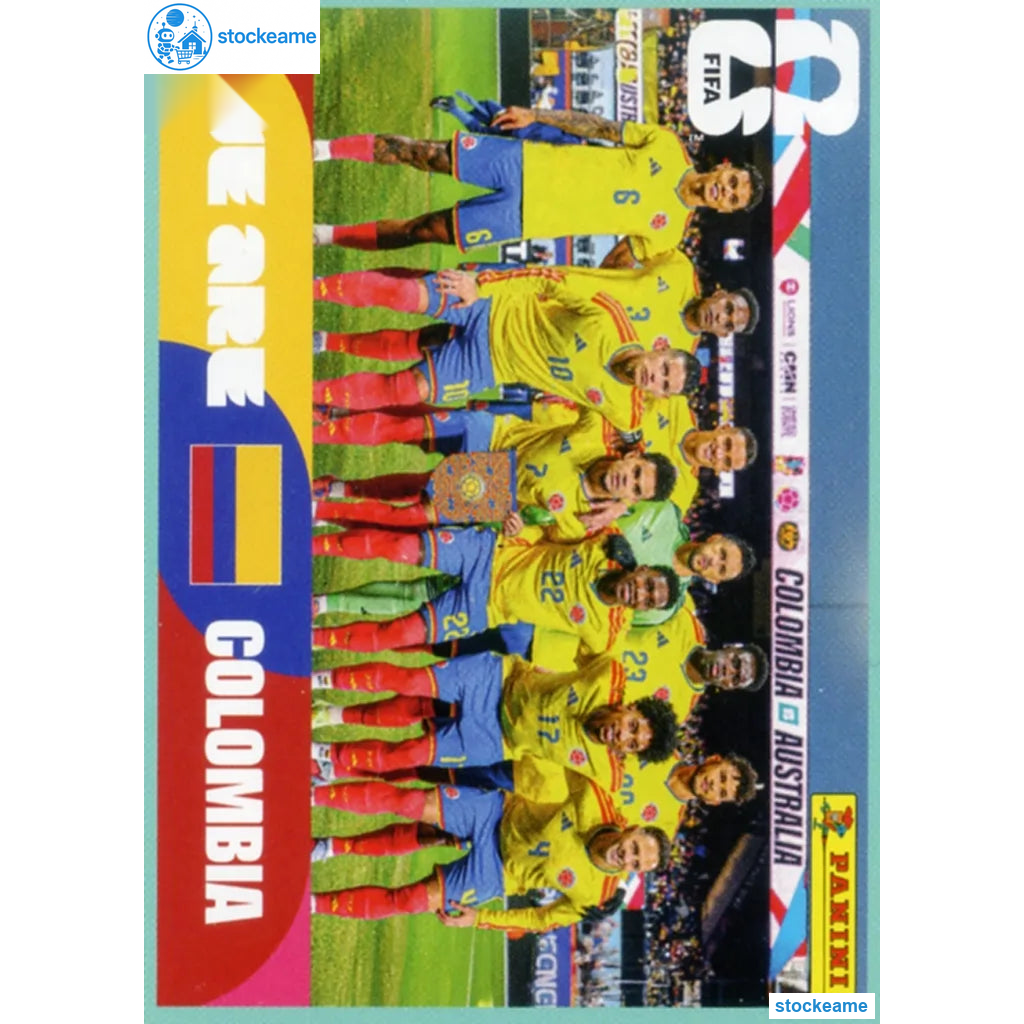 COL013 - Team Photo | Colombia | Panini World Cup 2026 Base Sticker